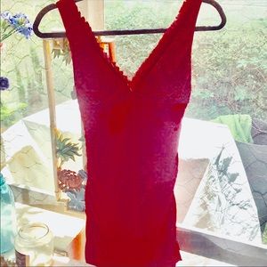Gorgeous dark red Jantzen swimsuit